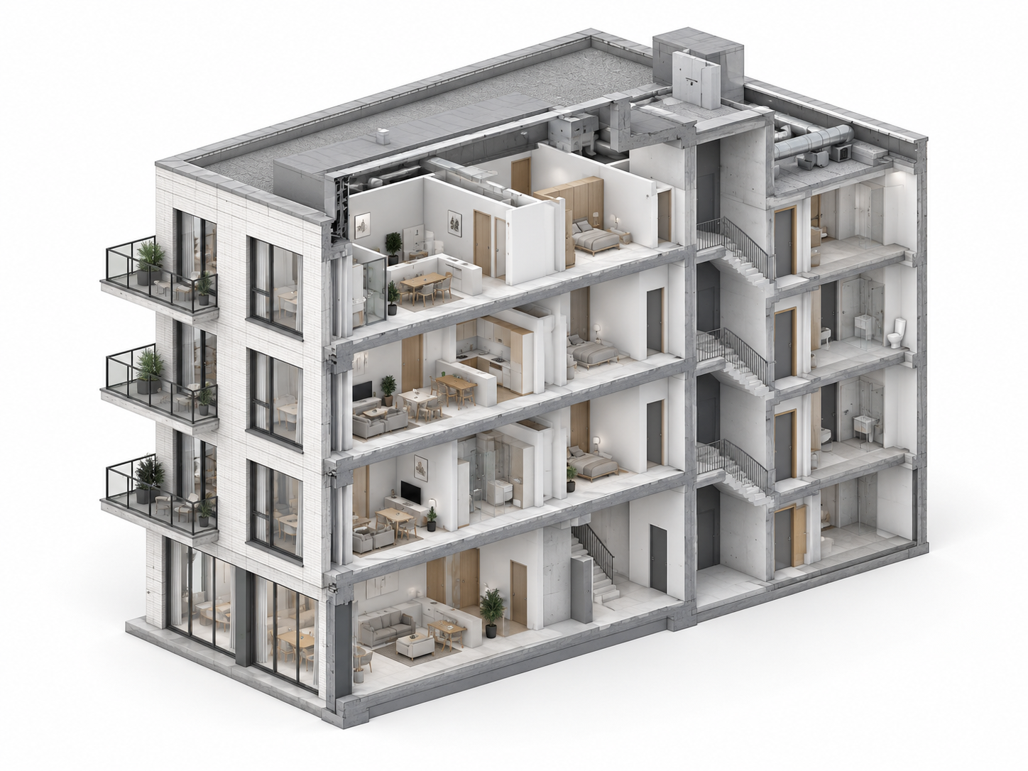 BIM model budovy